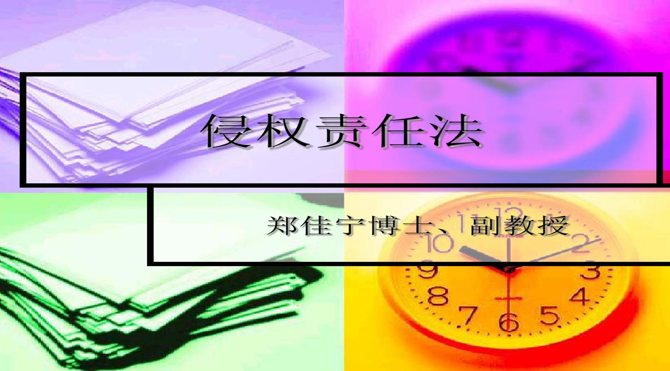 債權(quán)與侵權(quán)第三講