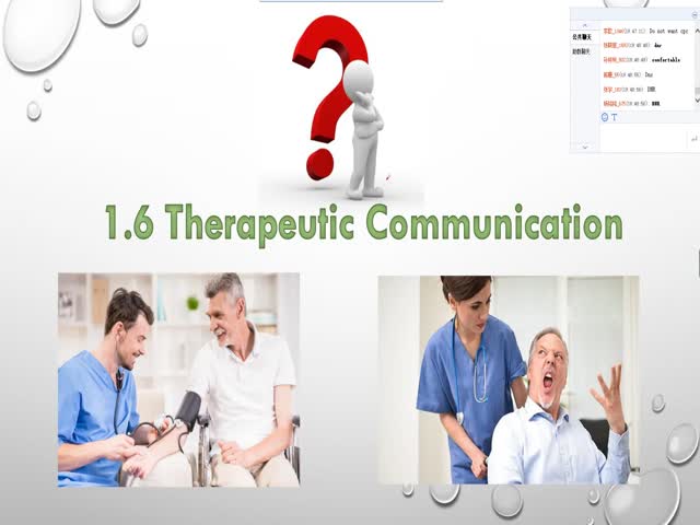 1.6&nbsp;Therapeutic&nbsp;Communication&nbsp;Techniques&nbsp;