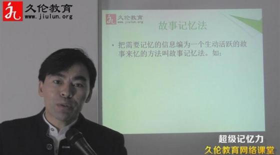超級(jí)記憶力第2課?第1節(jié)?漢語信息記憶之故事記憶法