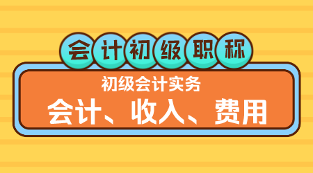 《初级会计实务》王建元老师 会计、收入、费用（下午）