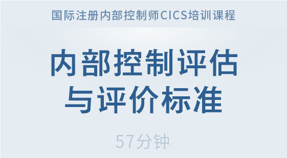 內(nèi)部控制評估與評價(jià)標(biāo)準(zhǔn)